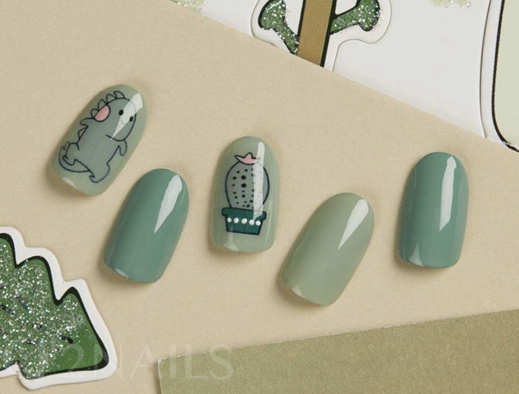 Dino & Cactus